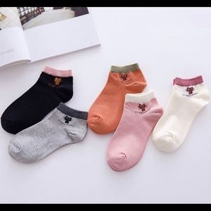 5 pair WOMEN WARM SOCK, KOREAn STYLE,